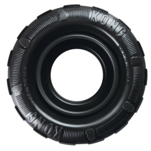 Игрушка KONG Extreme Tire, высокопрочное жевательное кольцо из литой резины для собак, S/M