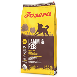 Сухой корм Josera LAMM & REIS для взрослых собак, с мясом ягненка