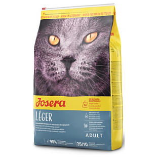 Сухий корм Josera LEGER для дорослих малоактивних котів, стерилізованих, з надмірною вагою