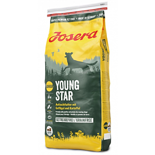 Сухий корм Josera YOUNGSTAR GRAINFREE для цуценят та підростаючих собак з м’ясом птиці та картоплею