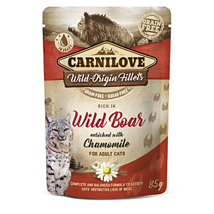 Влажный корм Carnilove Wild Boar with Chamomile для взрослых кошек