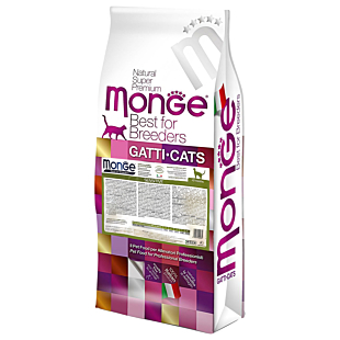Сухой корм Monge Cat Sensitive для взрослых кошек с нарушением пищеварения