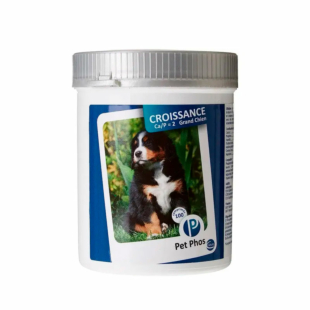 Вітаміни Pet Phos Croissance Ca/P =2 GD для собак великих порід, 100 таб
