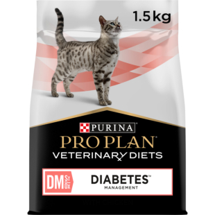 Сухий дієтичний корм PRO PLAN VETERINARY DIETS DM ST/OX Diabetes Management дорослим котам для регулювання надходження глюкози (цукровий діабет)