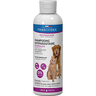 Шампунь Laboratorie Francodex Gentle Shampoo dimethicone для котів і собак з диметиконом