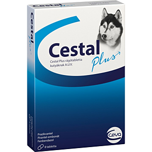 Антигельмінтний препарат Ceva Cestal Plus (Цестал Плюс) широкого спектру дії, жувальні таблетки для собак, 1 шт