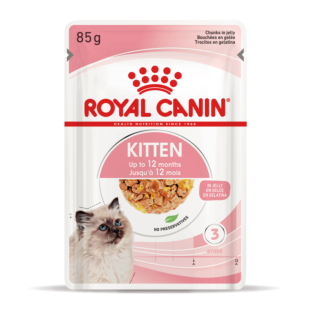 Влажный корм Royal Canin KITTEN для котят (кусочки в желе.