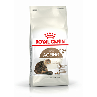 Сухой корм Royal Canin AGEING 12+ для зрелых кошек от 12 лет.