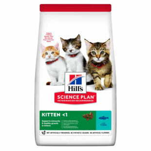Сухий корм Hill's Science Plan Kitten для кошенят і кішок у період вагітності та лактації, з тунцем