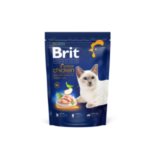 Сухой корм Brit Premium by Nature Cat Indoor для взрослых кошек, живущих в помещении