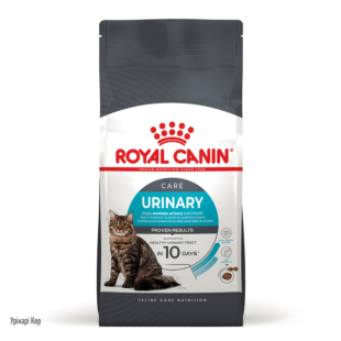 Сухой корм Royal Canin URINARY CARE для взрослых кошек, рекомендованный для поддержания здоровья мочевыводящих путей