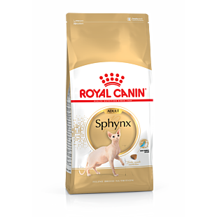 Сухой корм Royal Canin SPHYNX ADULT специально для кошек породы сфинкс