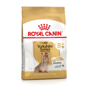 Cухий корм Royal Canin Yorkshire Terrier Adult 8+ для дорослих собак породи йоркширський тер’єр