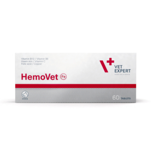 Легкоусвояемое гемовое железо Vet Expert HemoVet для собак, 60 табл.