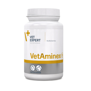 Комплекс витаминов и минералов Vet Expert VetAminex для кошек и собак, 60 капс.