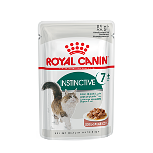Влажный корм Royal Canin INSTINCTIVE 7+ для зрелого возраста кошек (тонкие кусочки в соусе)