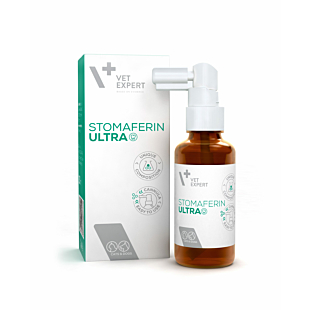 Гель Vet Expert Stomaferin Ultra для поддержания здоровья полости рта у кошек и собак, 30 мл